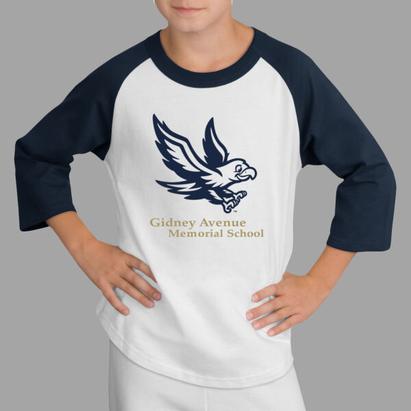 Youth Raglan Jersey (Eagle Logo) Thumbnail